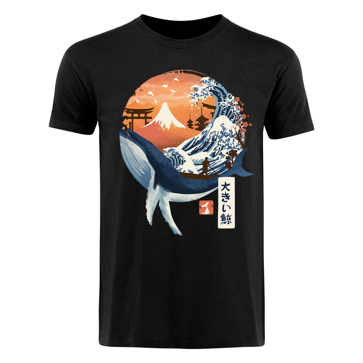 Dan Fajardo - Whale Head - T-paita