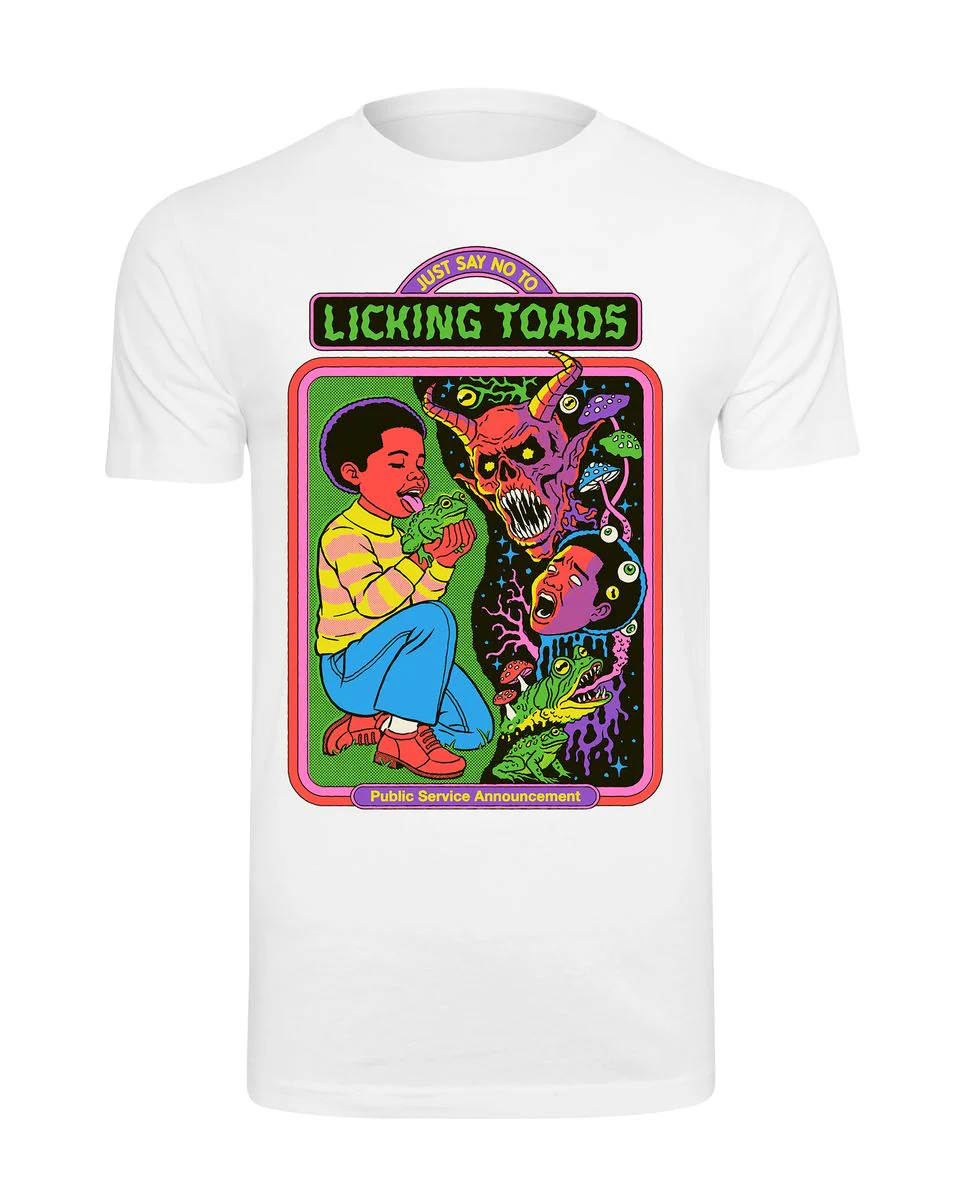 Steven Rhodes - Licking Toad - T-paita