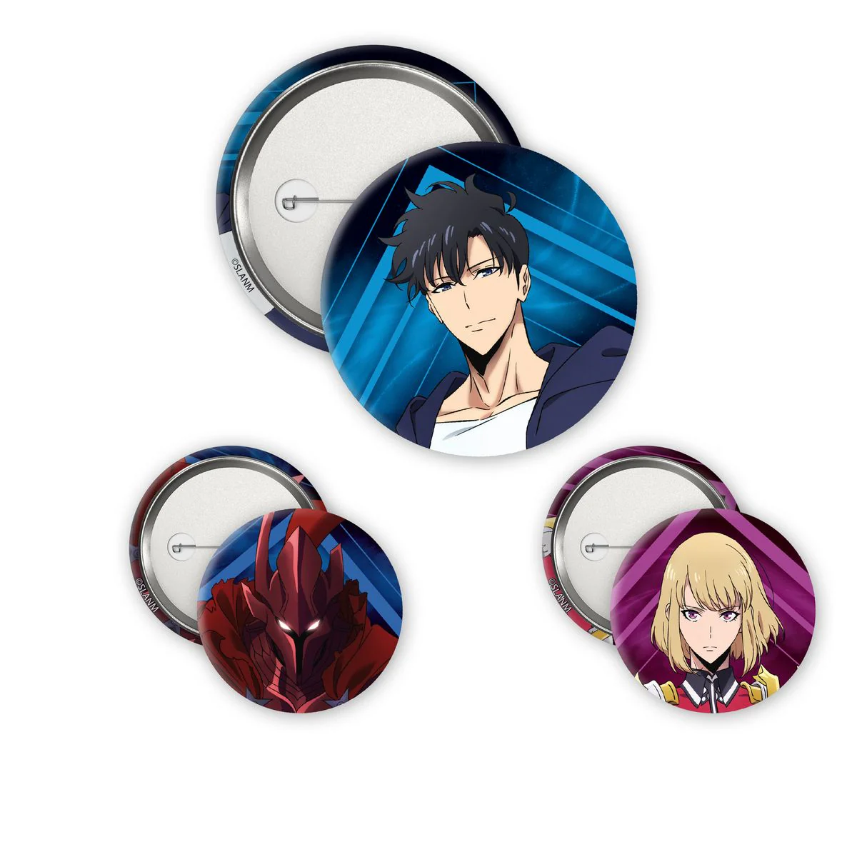 Solo Leveling - Igris, Jinwoo & Cha Hae - Pinssisetti