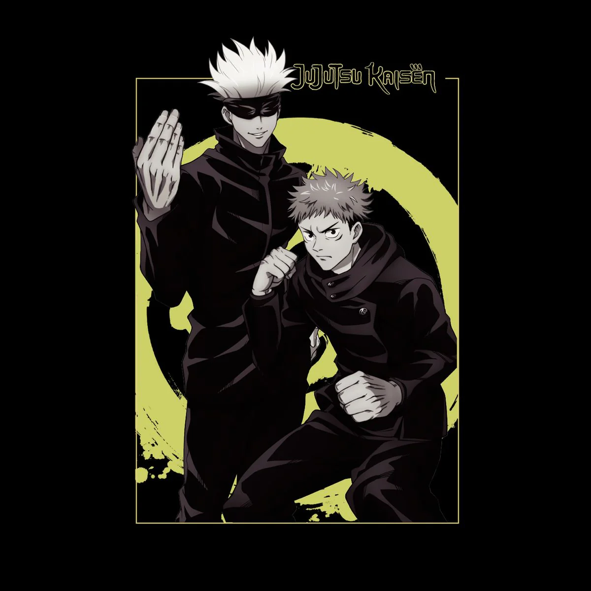 Jujutsu Kaisen - Yuji & Gojo - T-paita