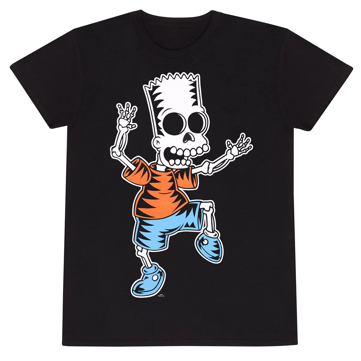 Simpsonit - Skeleton Bart - T-paita