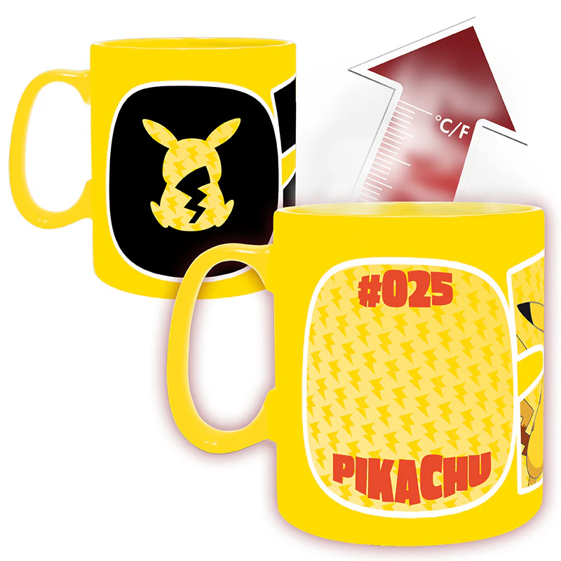 Pok��mon - Pikachu 25 - Iso Heat Change -muki (XXL-koko)