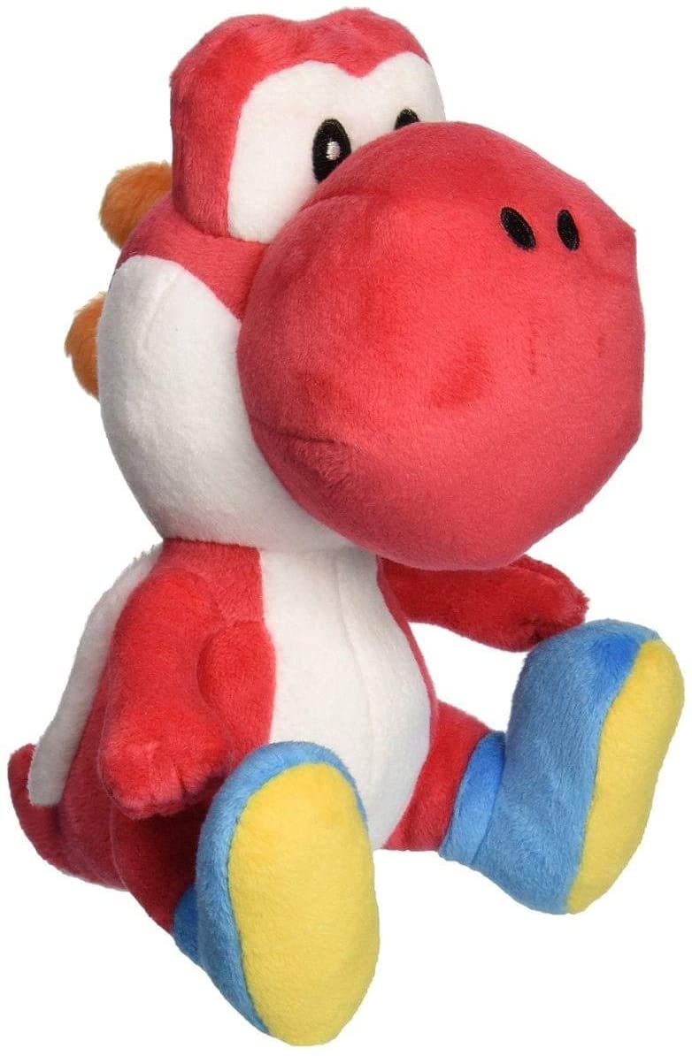 Super Mario - Red Yoshi - Pehmolelu