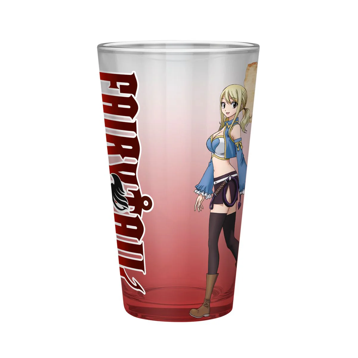 Fairy Tail - Natsu, Lucy, Happy & Plue - Iso juomalasi (XXL-koko)