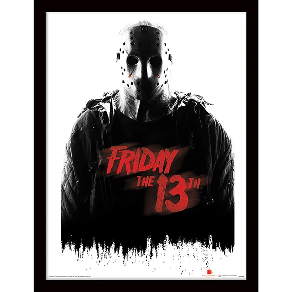 Friday the 13th - Jason Voorhees - Kehystetty taidejuliste