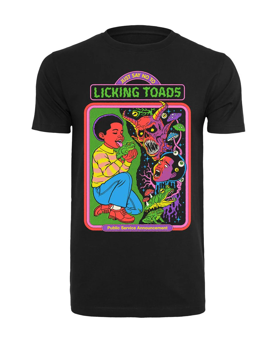 Steven Rhodes - Licking Toad - T-paita