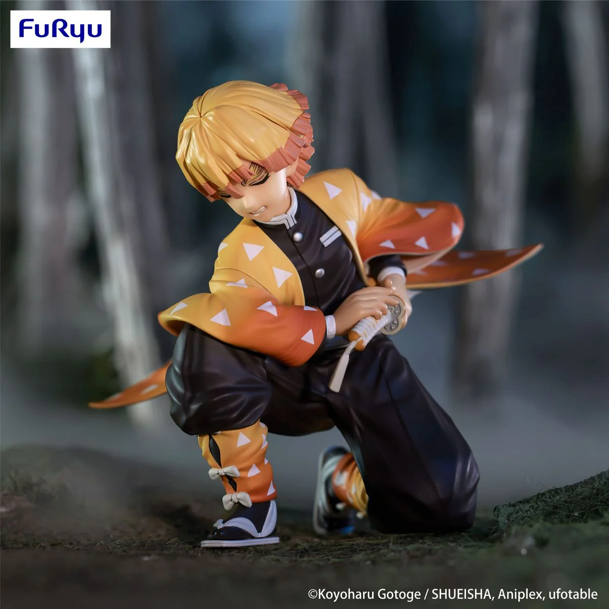 Demon Slayer - PVC Statue Agatsuma Zenitsu - Noodle Stopper -figuuri (ker?ilyhahmo)