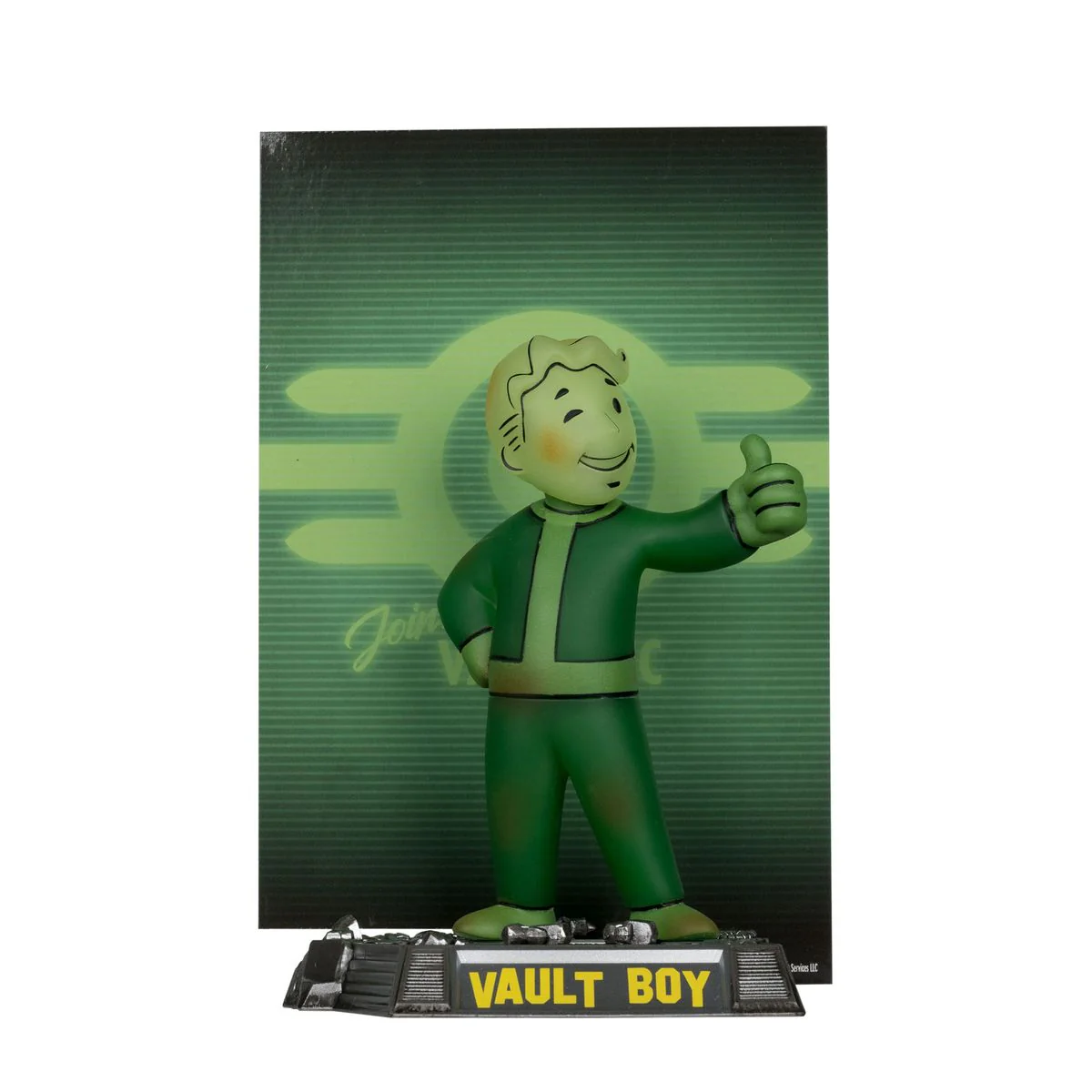 Fallout - Movie Maniacs Vault Boy - Glow-in-the-Dark -figuuri (ker?ilyhahmo)