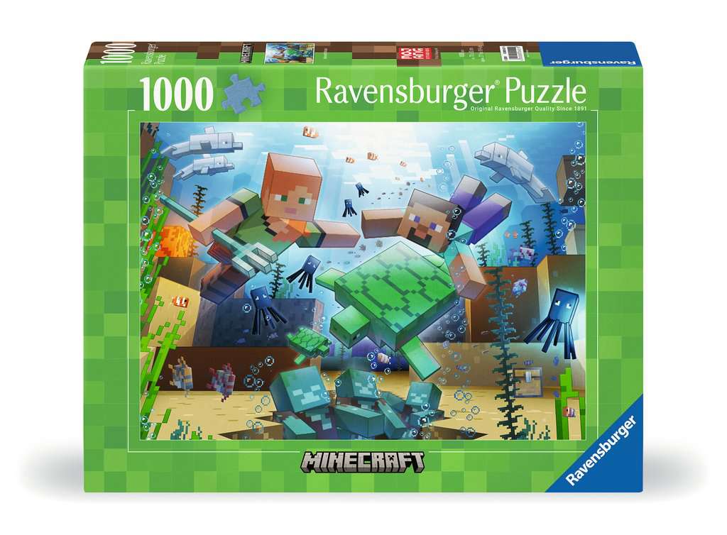Ravensburger -?Minecraft Mosaic -?Palapeli