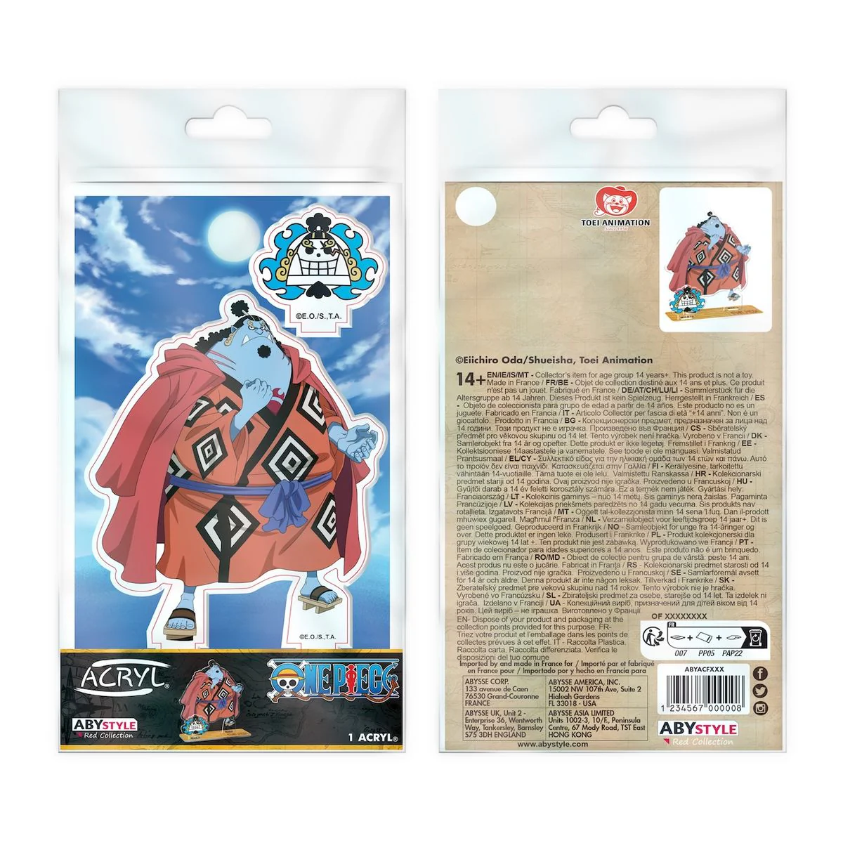 One Piece - Jinbe - Akryylifiguuri (ker?ilyhahmo)