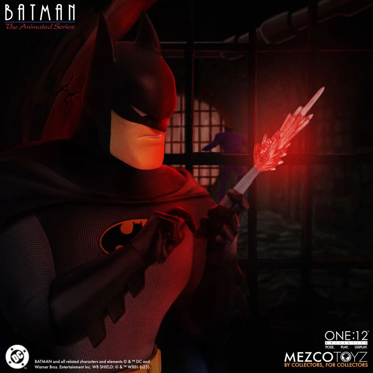 Batman - The Animated Series 1/12 Batman - Toimintafiguuri / toimintahahmo