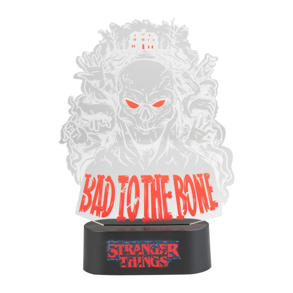 Stranger Things - Bad To The Bone - LED-valaisin (lamppu)
