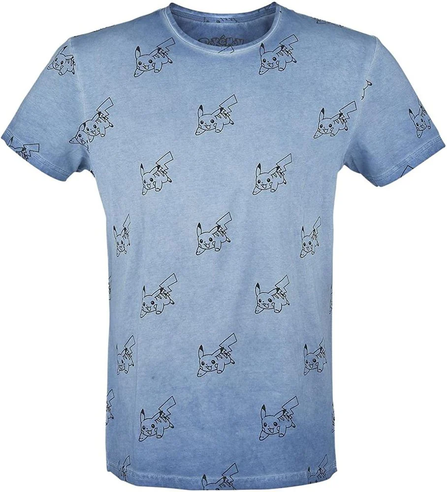 Pokémon - Pikachu All Over - T-paita