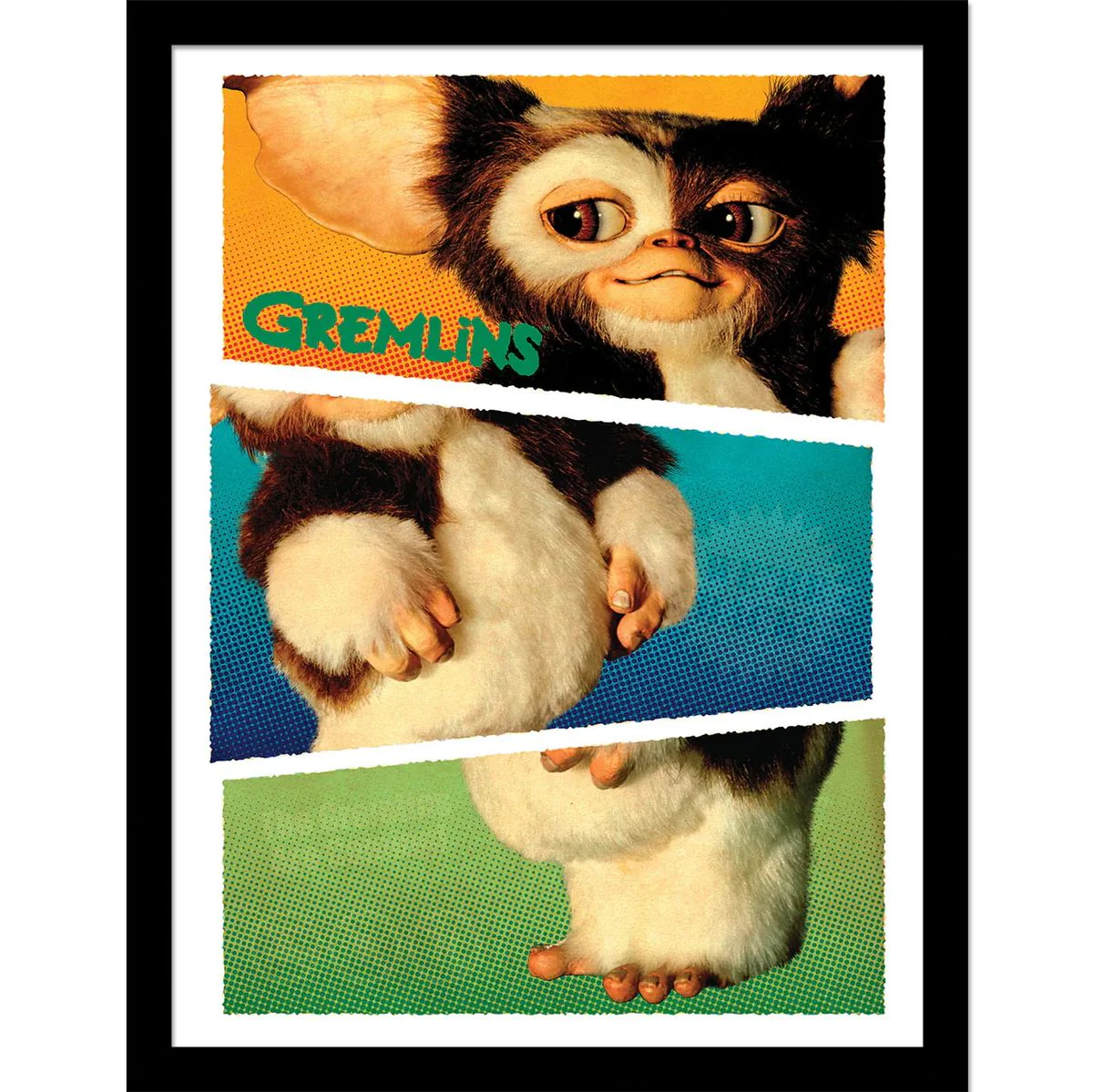 Gremlins - Gizmo Break - Kehystetty taidejuliste