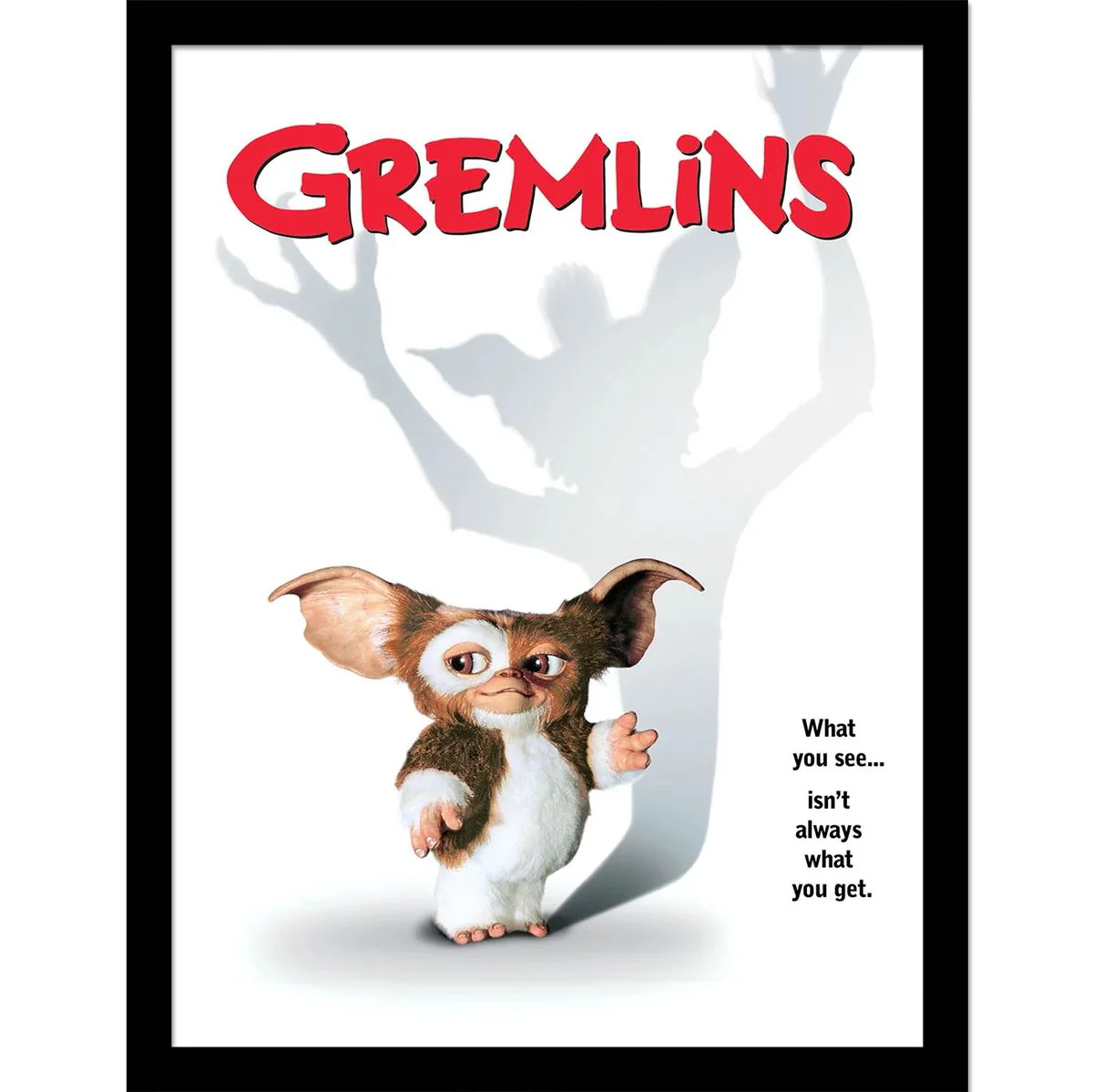 Gremlins - What You See - Kehystetty taidejuliste