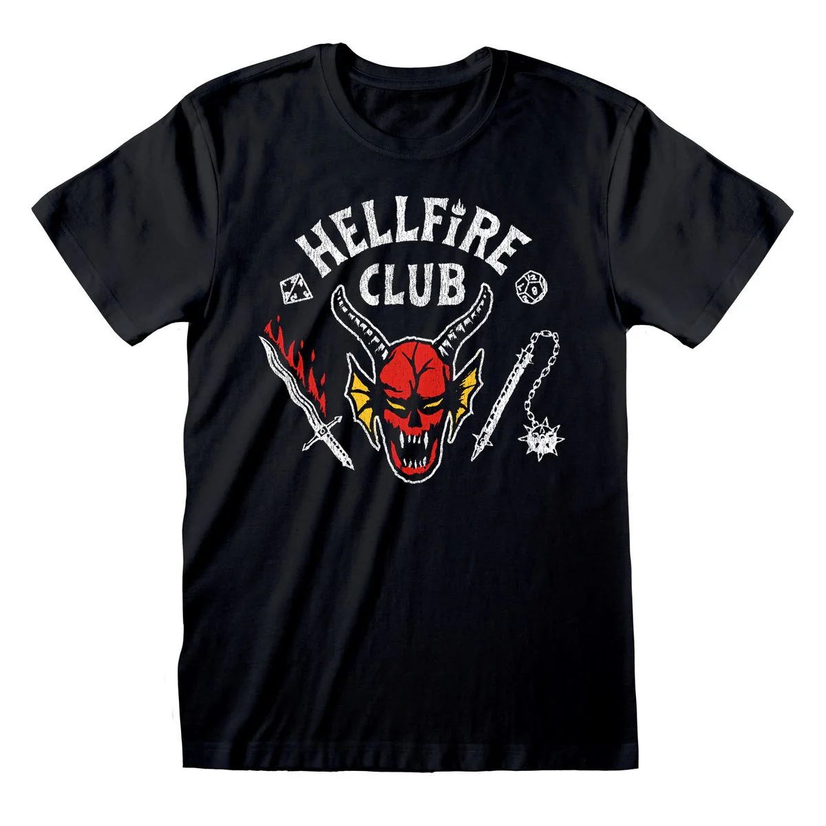Stranger Things - Hellfire Club Logo - T-paita