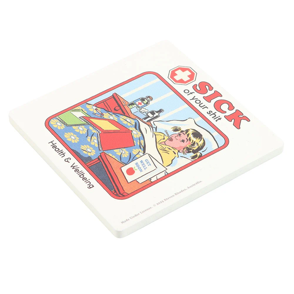 Steven Rhodes - Sick Of Your Shit - Lasinalunen