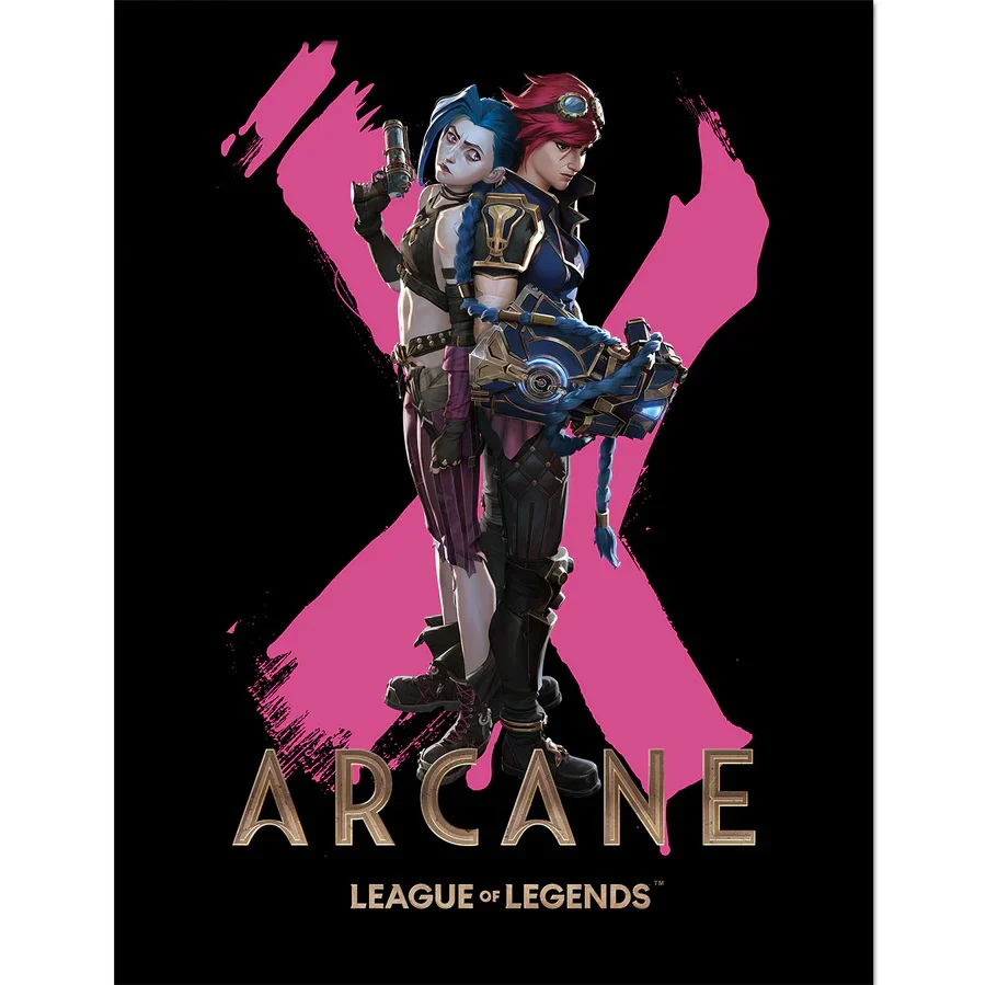 League of Legends - Arcane Duo - Kehystetty taidejuliste