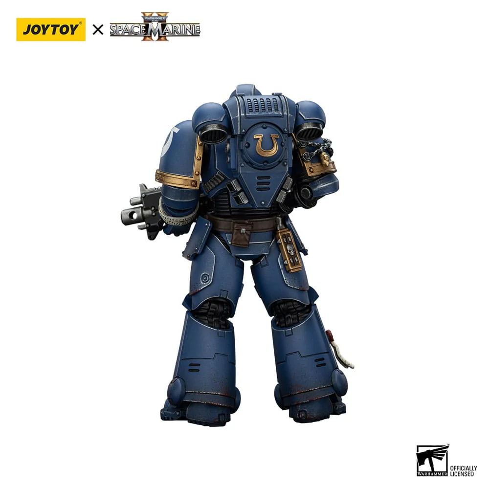 Warhammer 40,000 - Space Marine 2 Action Figure Ultramarines Brother Chairon Collectors Edition - Toimintafiguuri / toimintahahmo