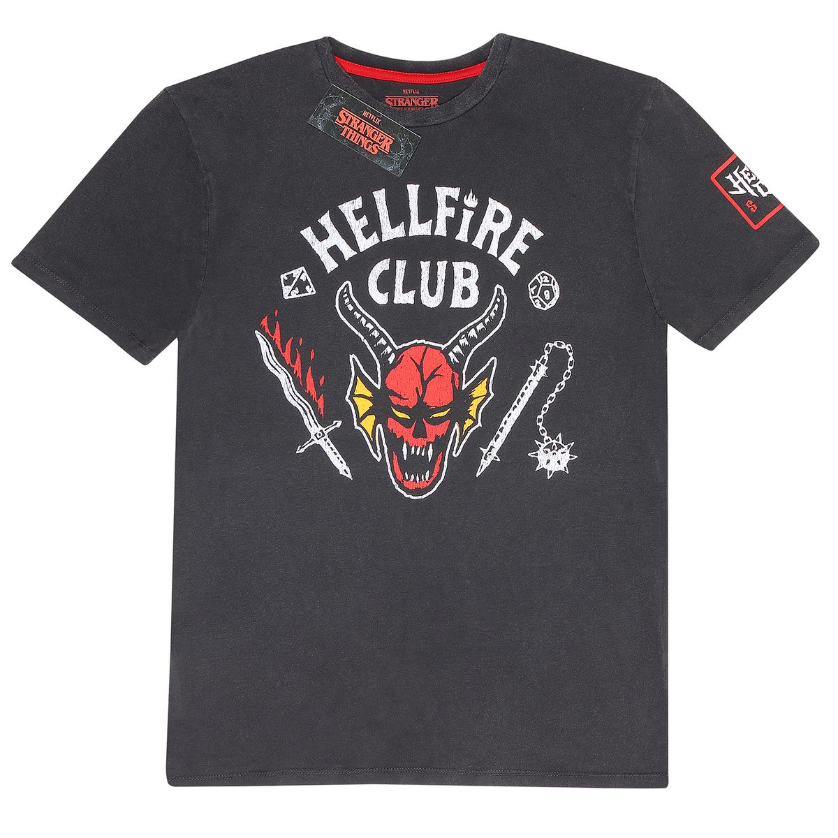 Stranger Things - Hellfire Club - T-paita