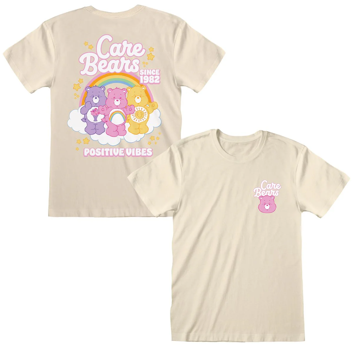 Care Bears - Positive Vibes - T-paita