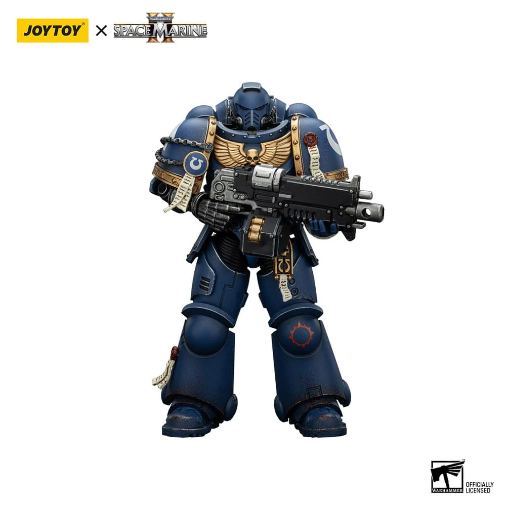 Warhammer 40,000 - Space Marine 2 Action Figure Ultramarines Brother Chairon Collectors Edition - Toimintafiguuri / toimintahahmo