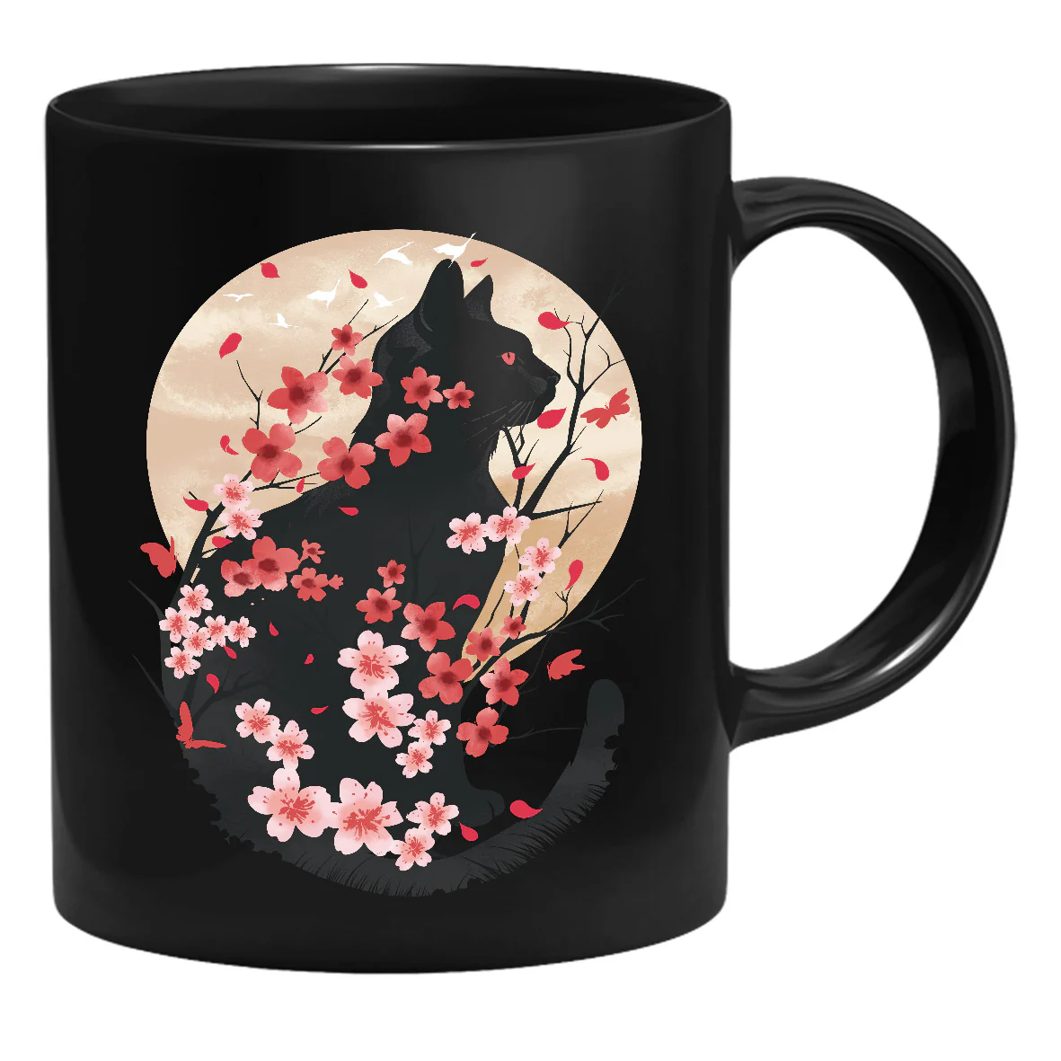 Dan Fajardo - Cat Cherry Blossom - Muki