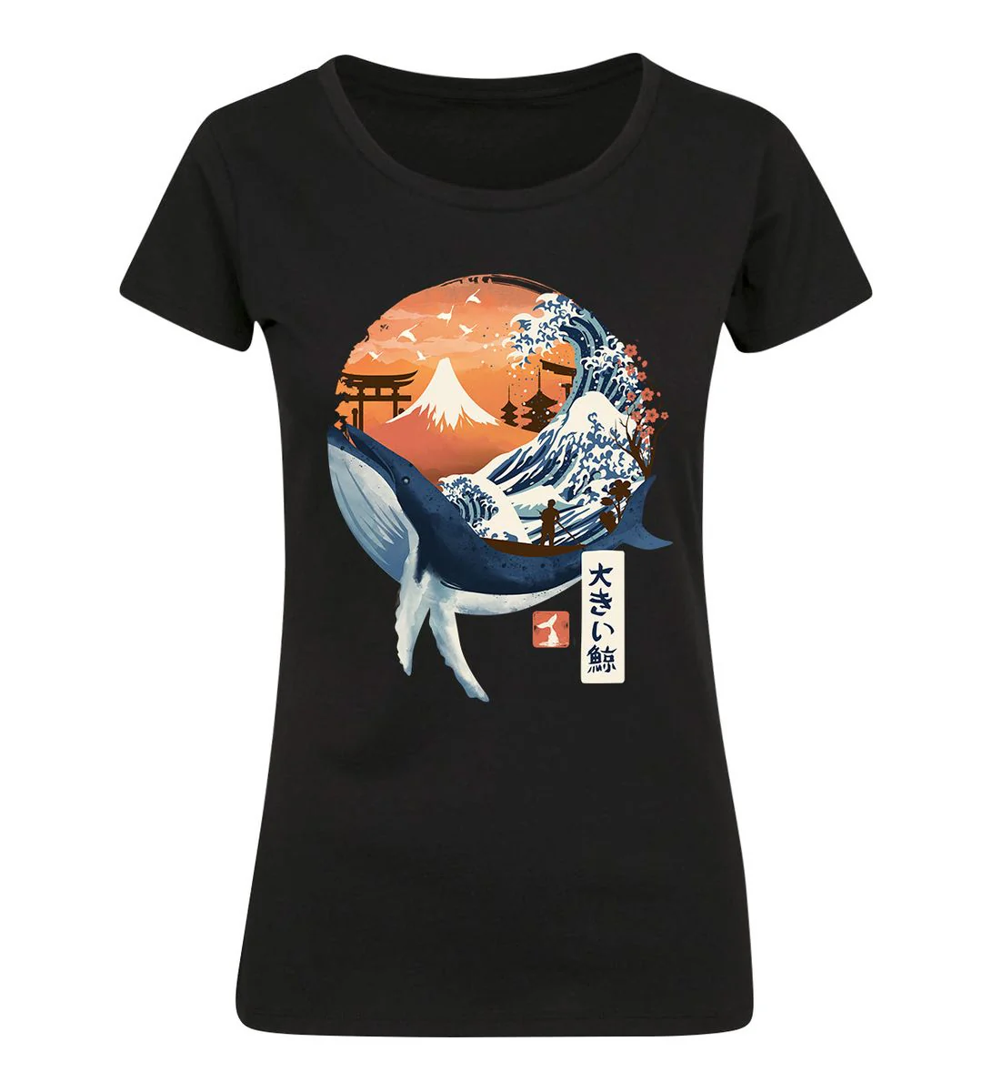 Dan Fajardo - Whale Head - Naisten T-paita