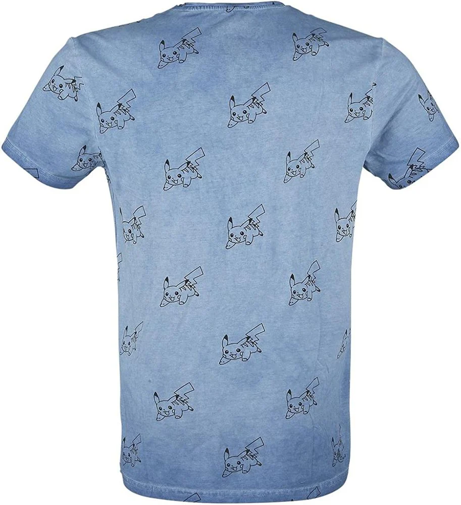 Pokémon - Pikachu All Over - T-paita