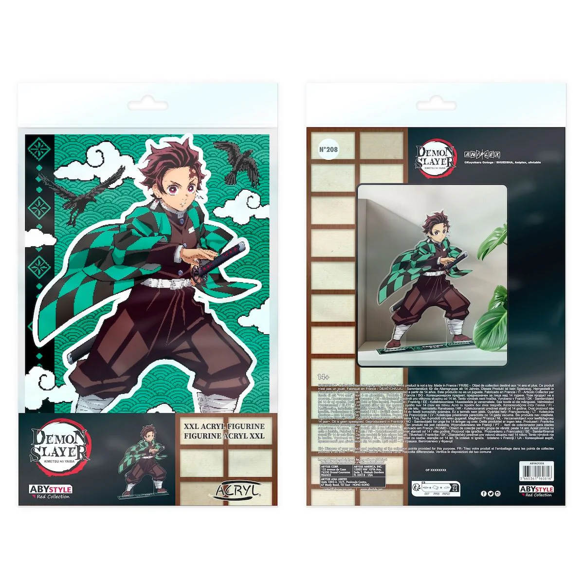 Demon Slayer - Tanjiro - Akryylifiguuri (XL-koko)