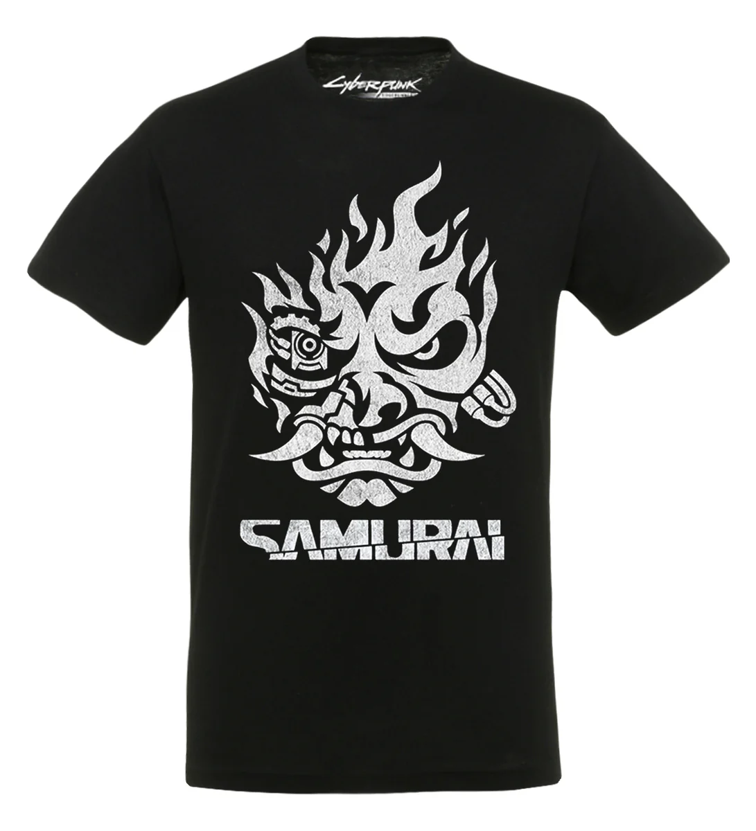 Cyberpunk 2077 - Samurai Black/White - T-paita