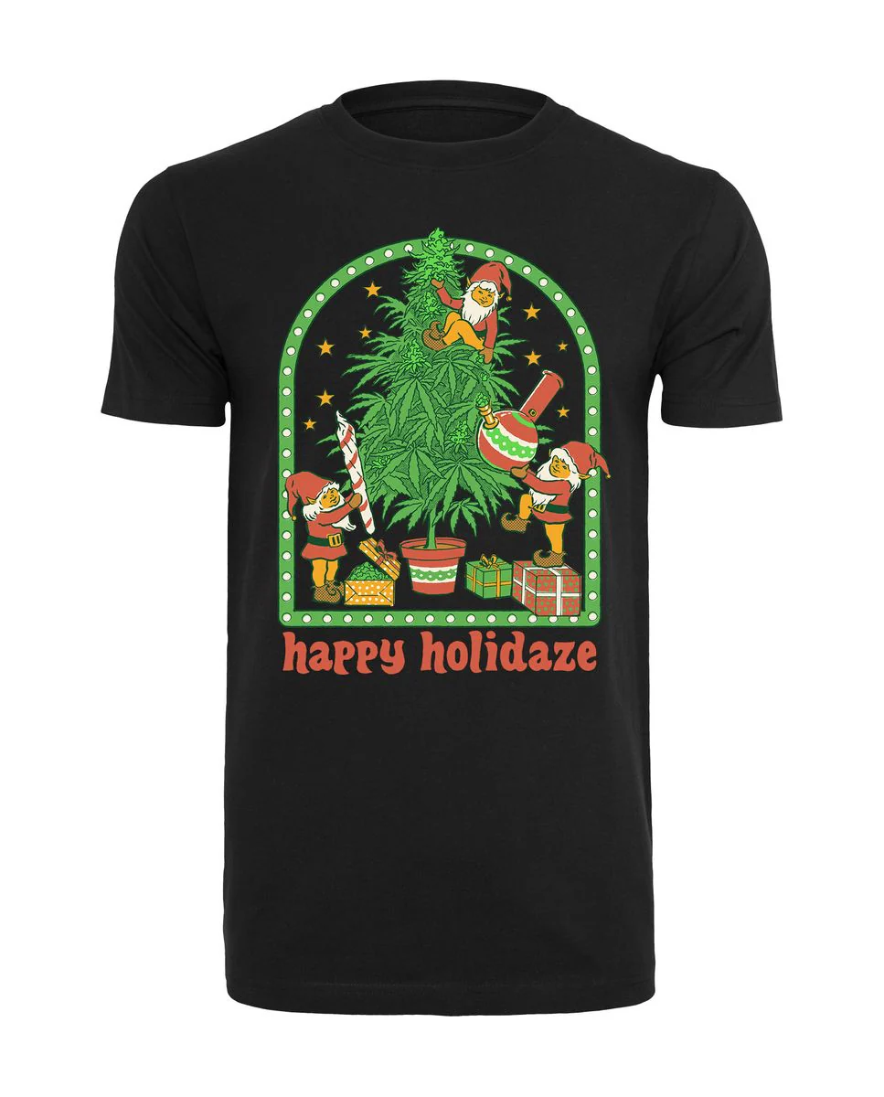 Steven Rhodes - Happy Holidaze - T-paita