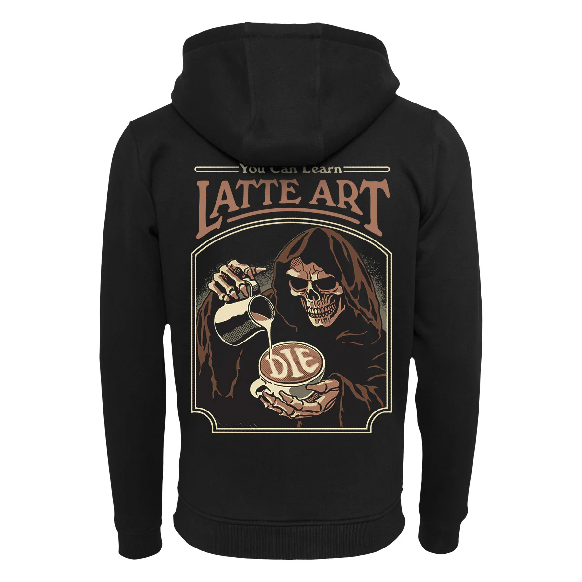 Steven Rhodes - You Can Learn Latte Art - Vetoketjuhuppari