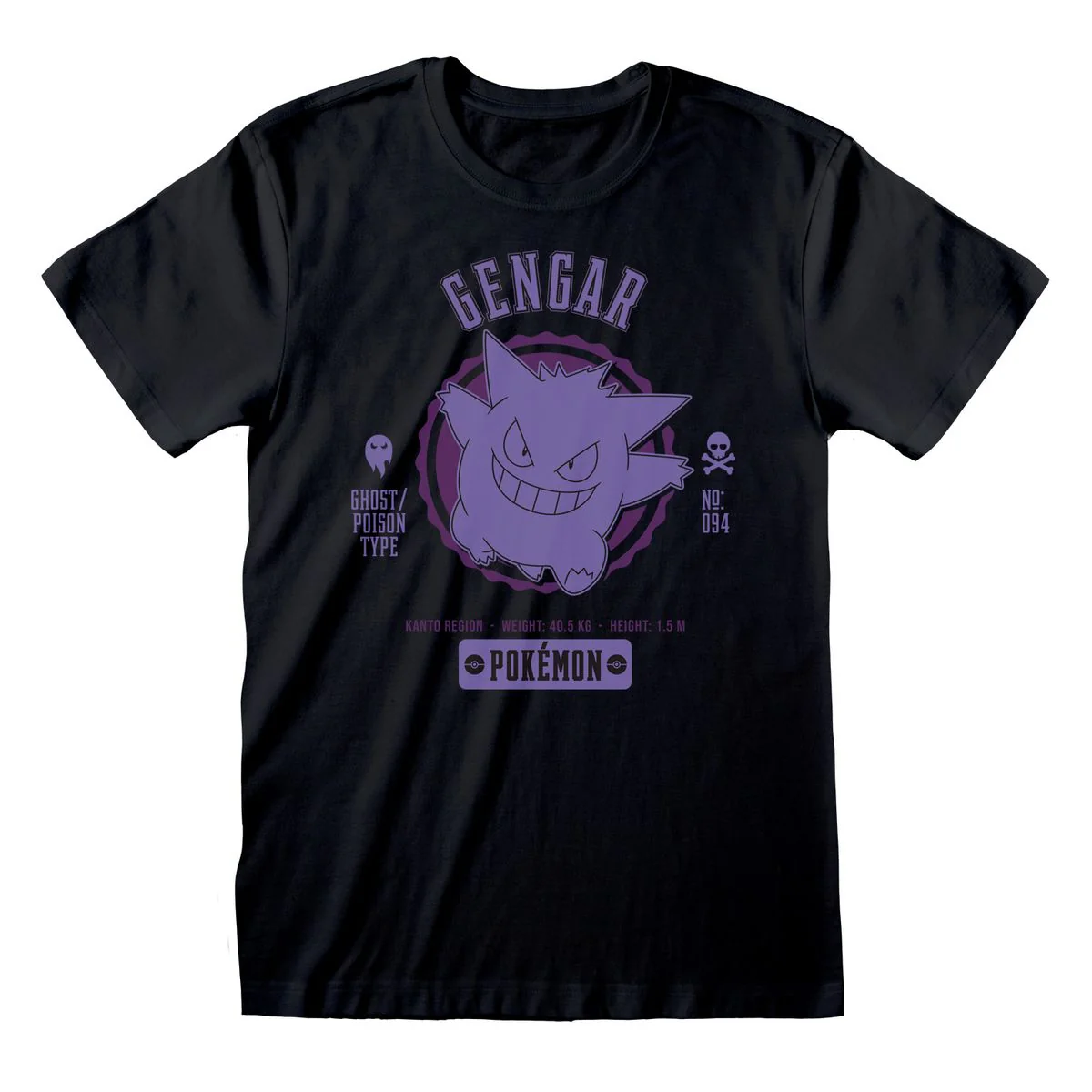 Pok��mon - Collegiate Gengar - T-paita