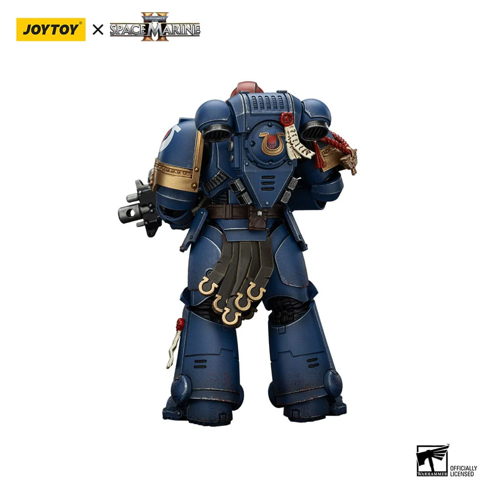 Warhammer 40,000 - Space Marine 2 Action Figure Ultramarines Sergeant Gadriel Collectors Edition - Toimintafiguuri / toimintahahmo
