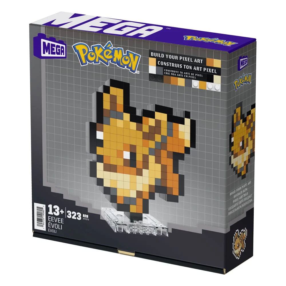 Pok��mon - Eevee Pixel Art - Mega Building Set