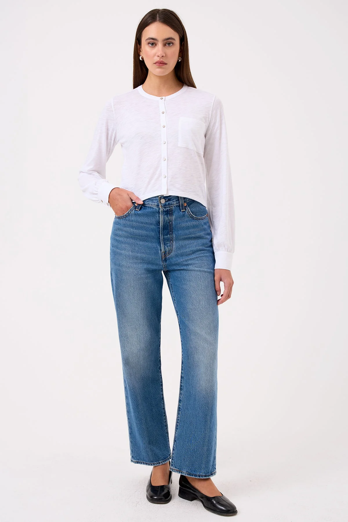 Julia Crop Shirt