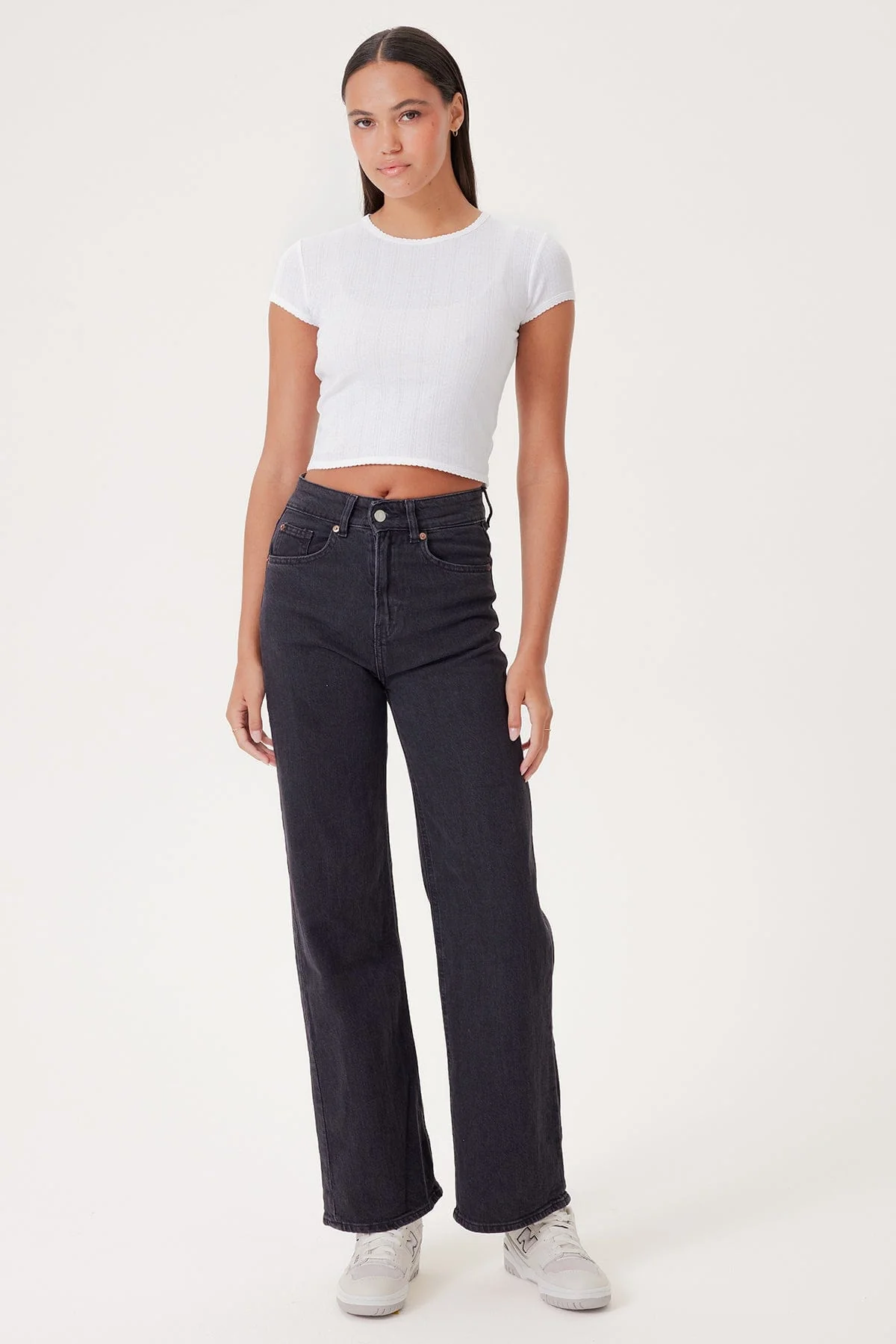 Pointelle Ellie Baby Tee