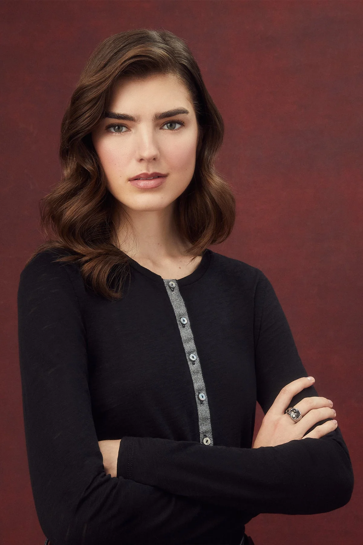 Pav�� Shimmer Henley