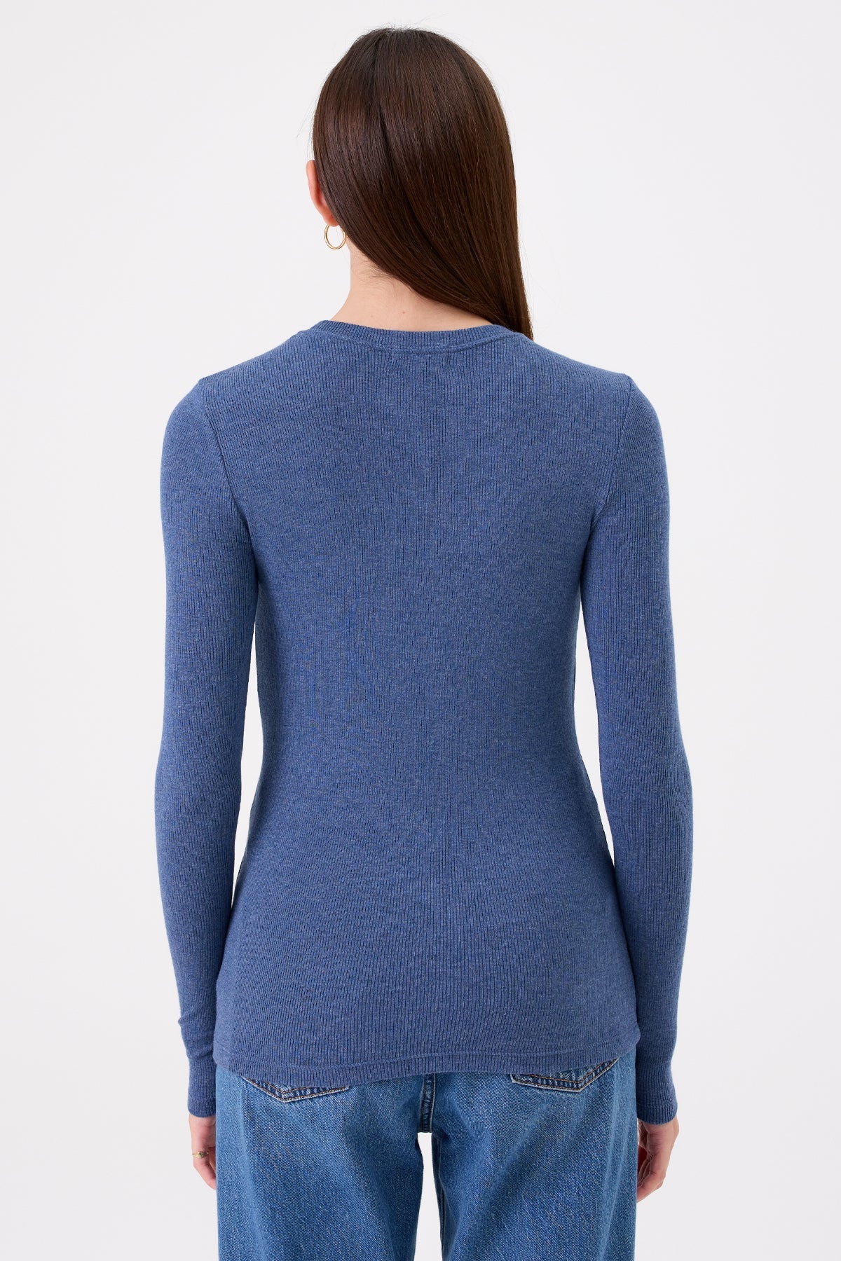 Ribbed Long Sleeve Tee