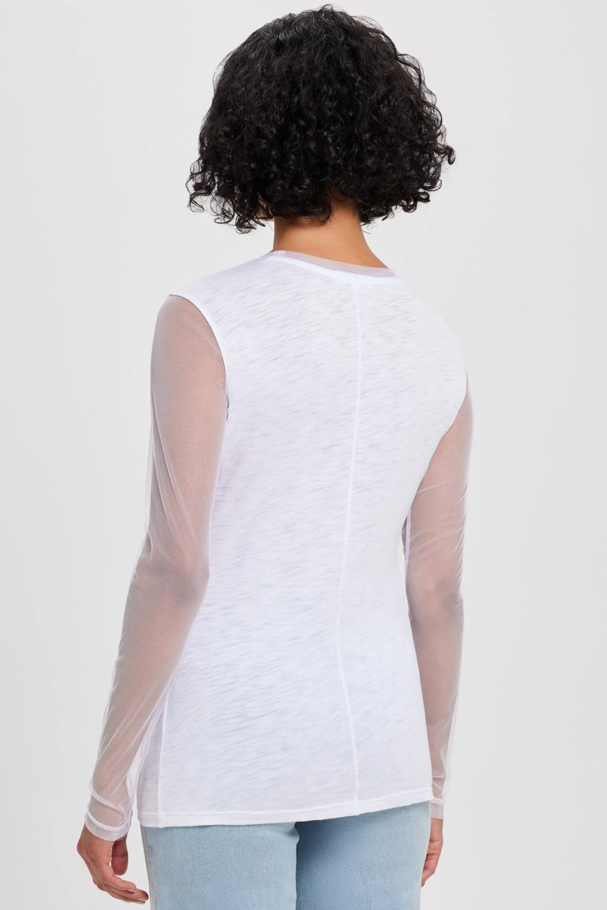 Tulle Long Sleeve Tee