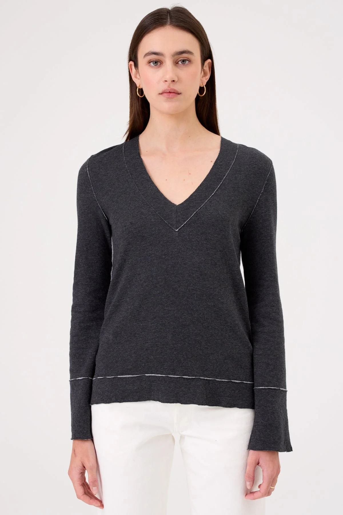 Serena V Neck Pullover