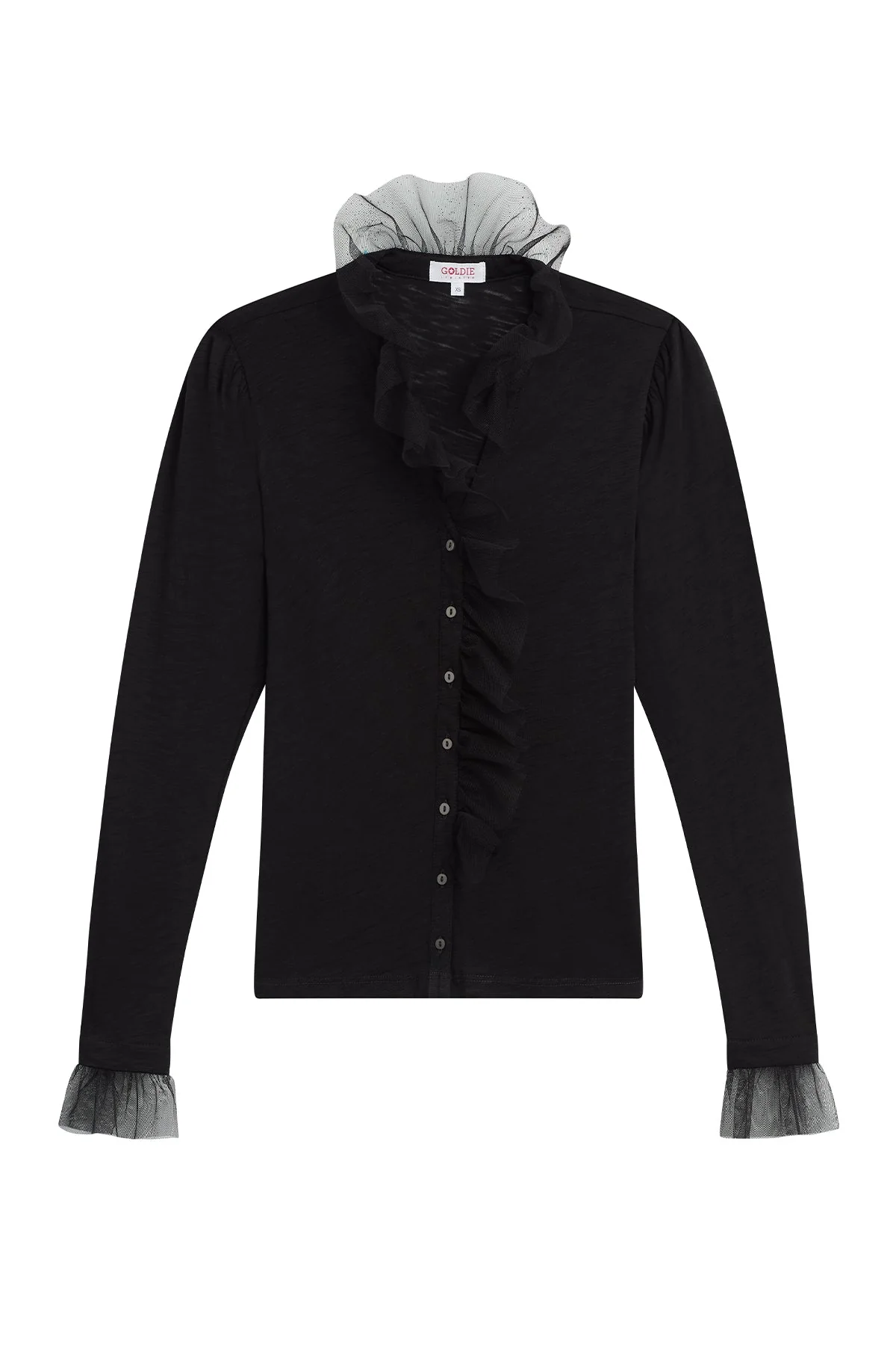 Vivian Tulle Ruffle Shirt