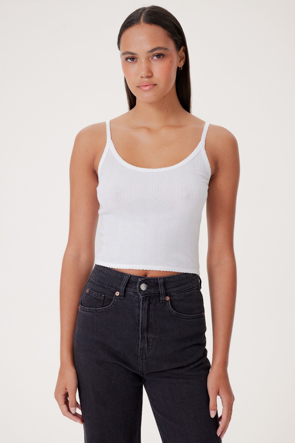 Pointelle Ellie Cropped Cami
