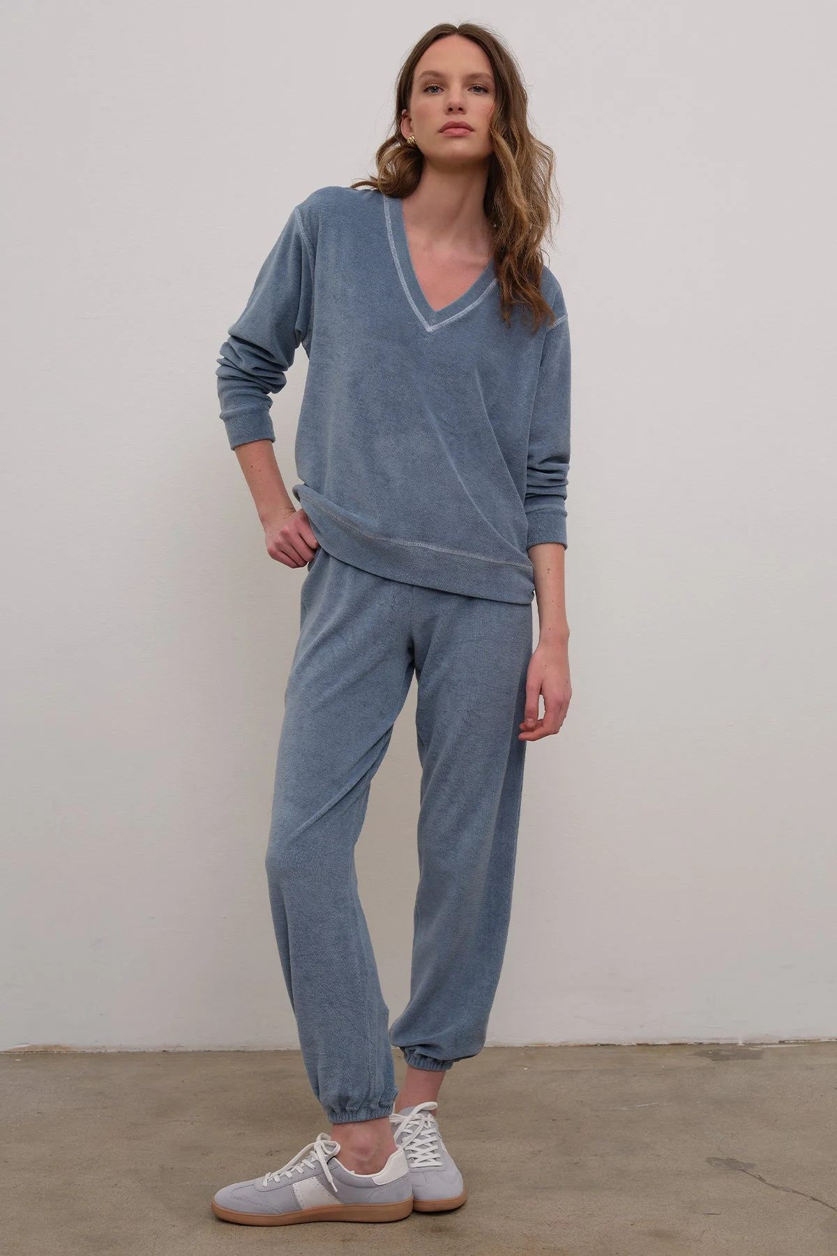 Life of Luxury V Neck Sweatshirt