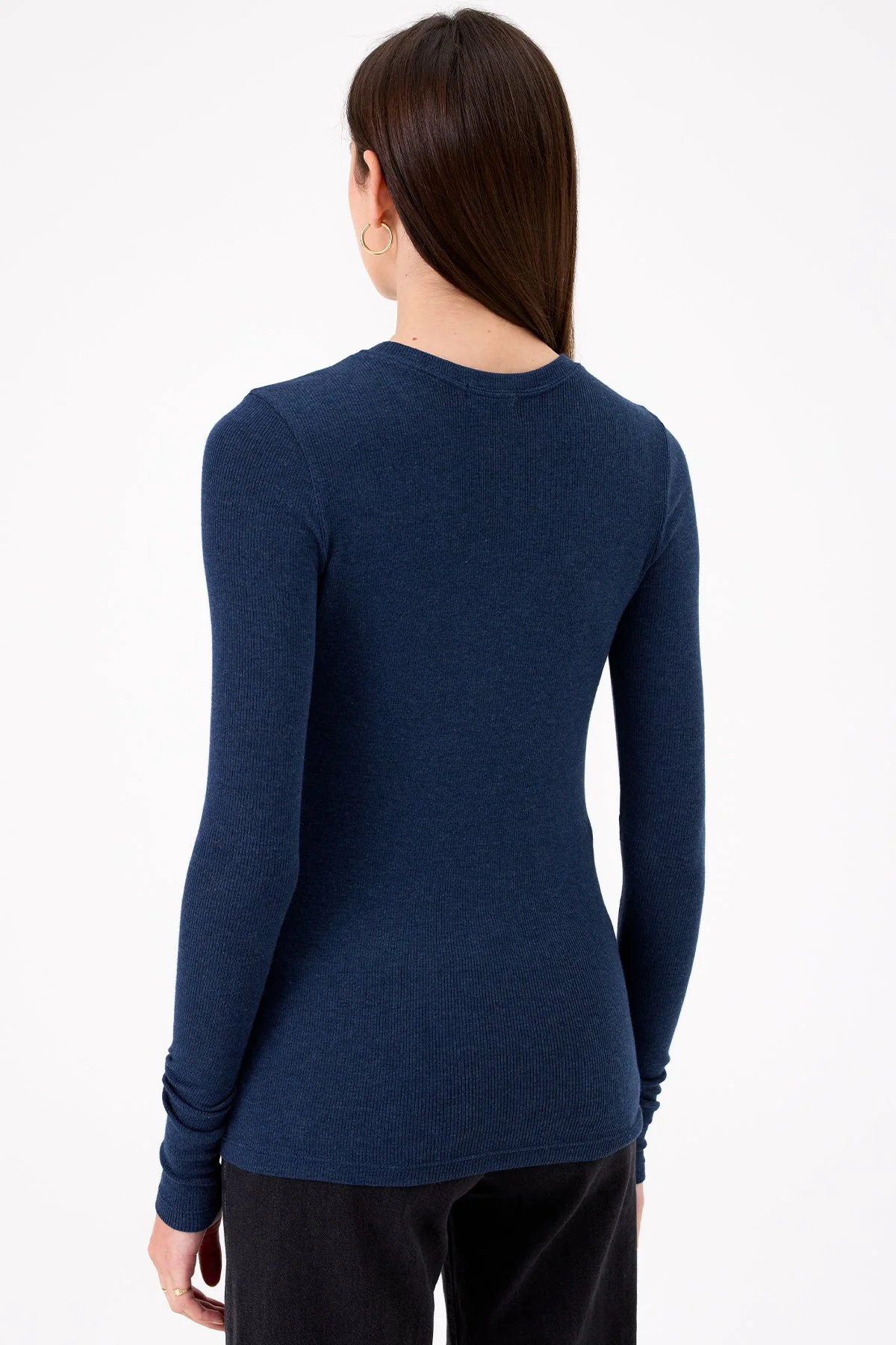 Ribbed Long Sleeve Tee