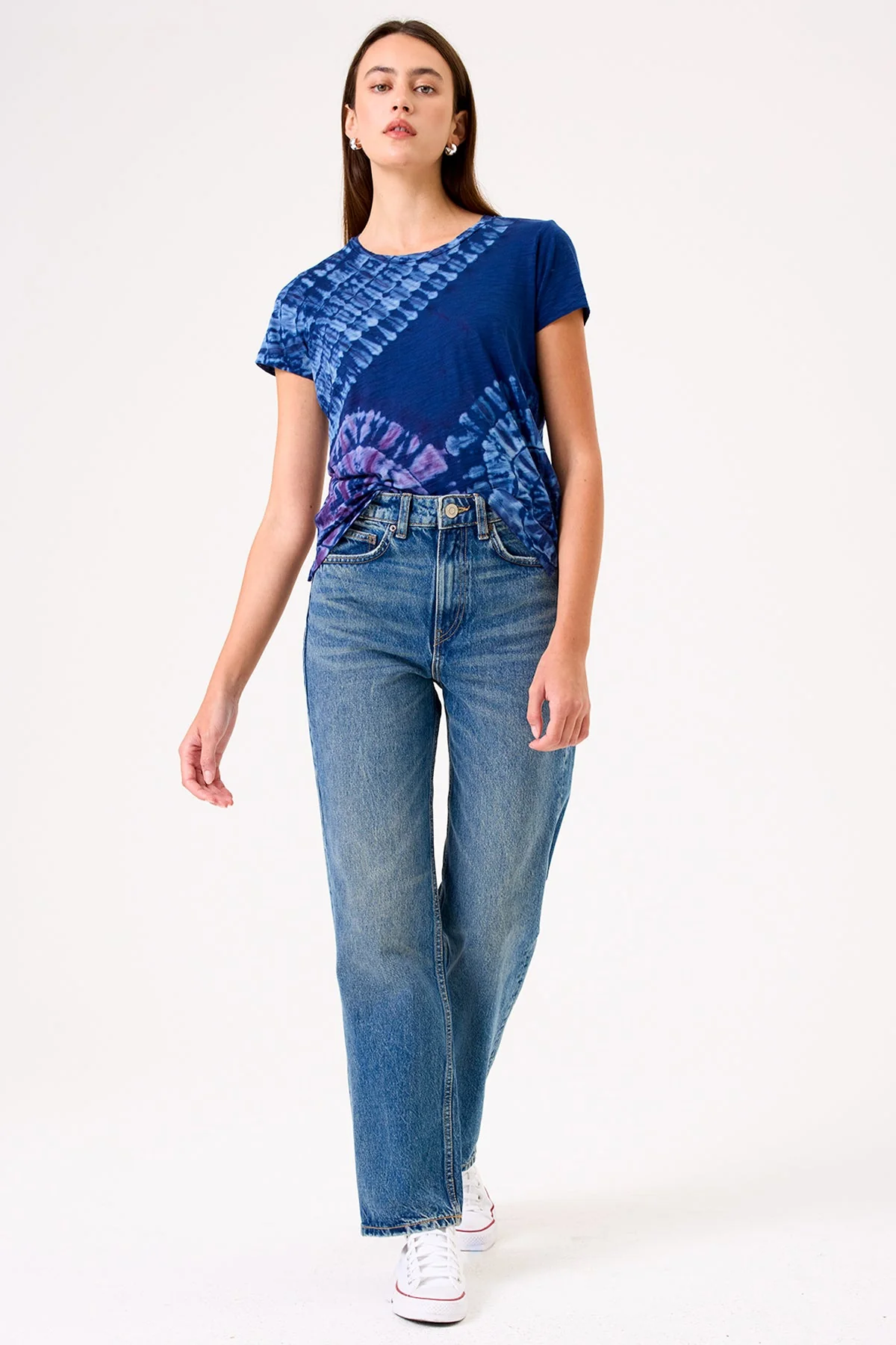 Patchwork Tie Dye Boy Tee