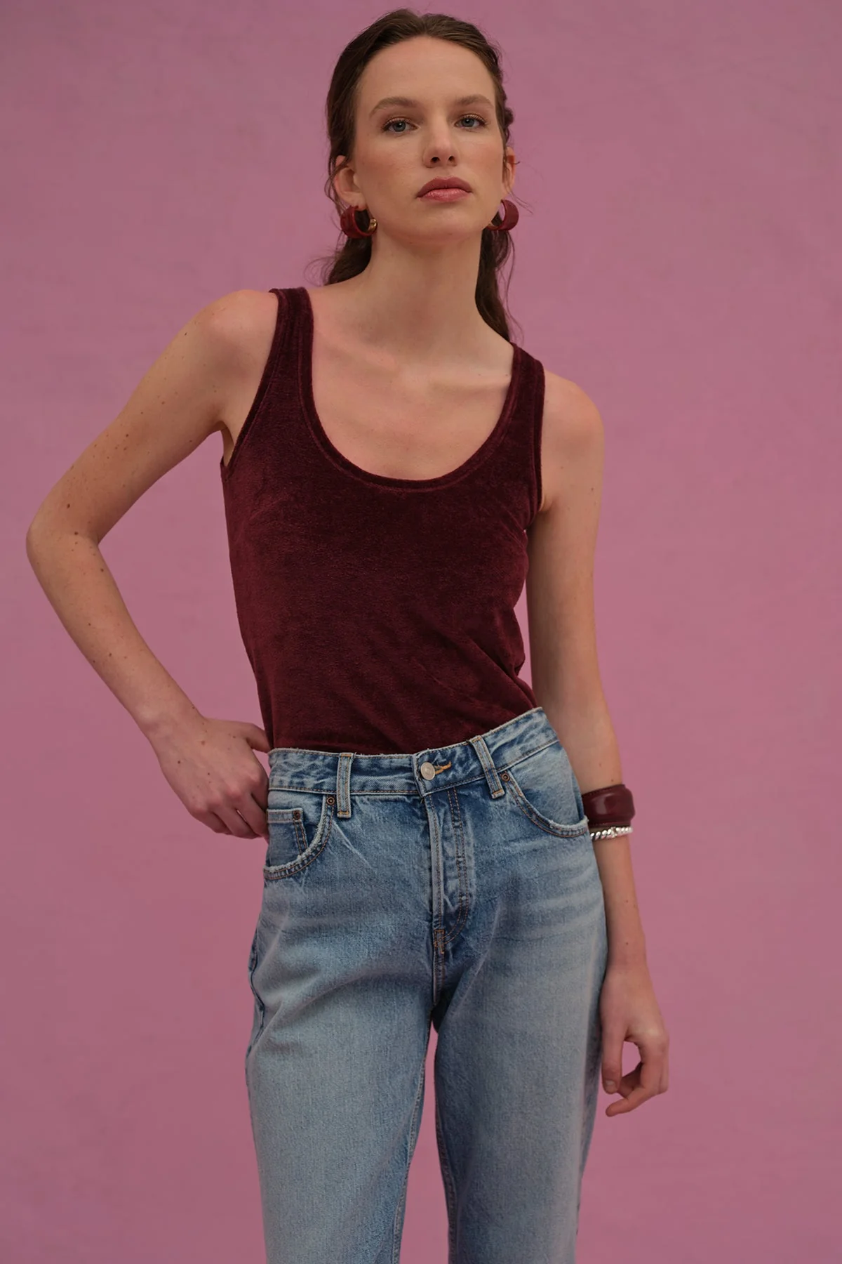 Velour Crush Tank