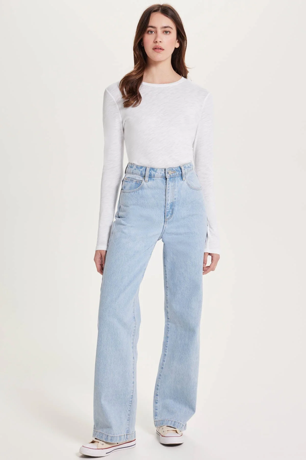 Signature Slub Long Sleeve Boy Tee