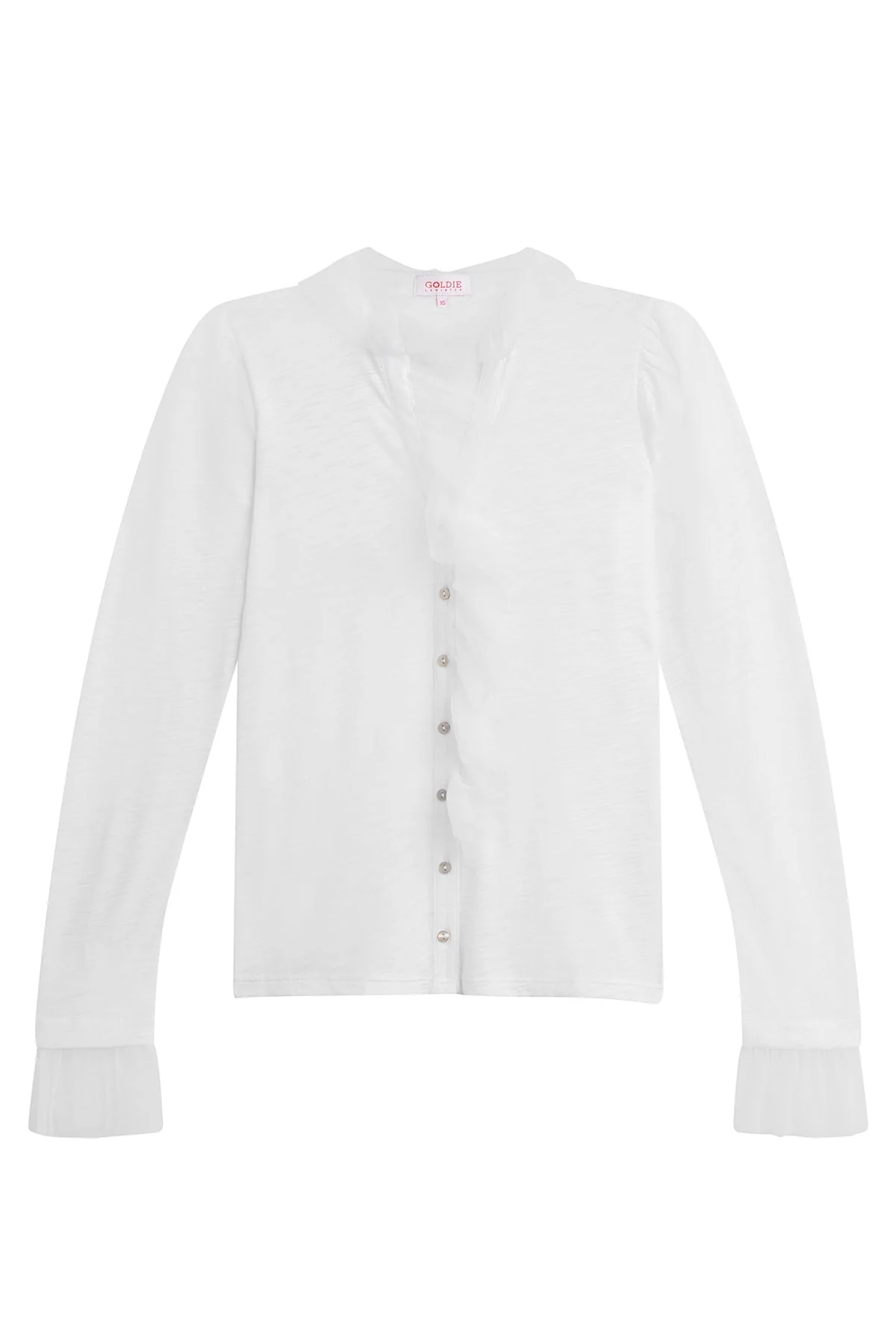 Vivian Tulle Ruffle Shirt